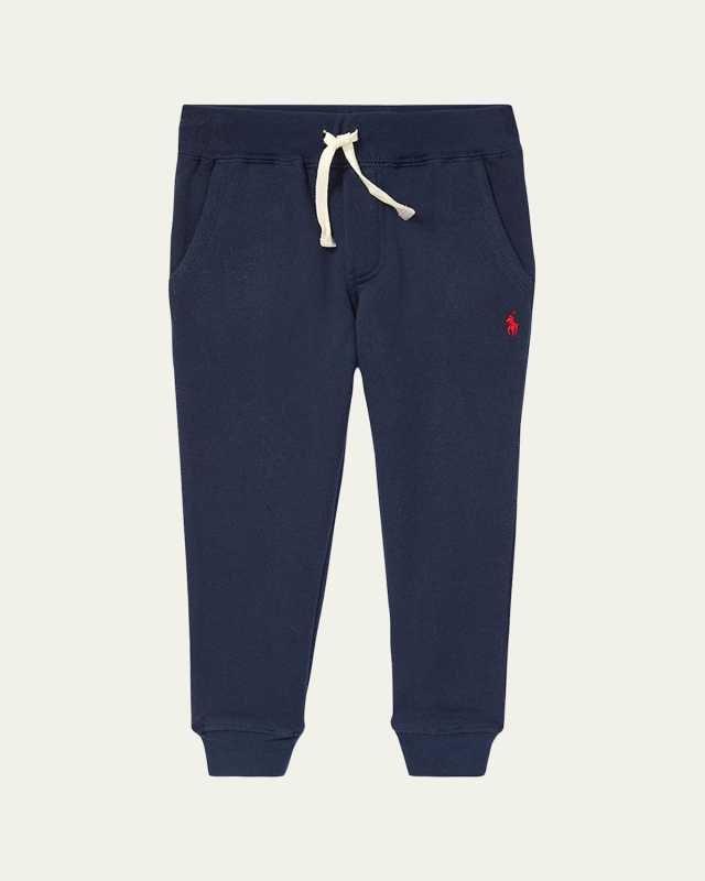 Boy's Fleece Jogger Pants, Size 2-7